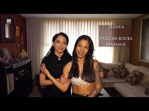 DANYA & DANIELA - HOT VOLCANIC STONE MASSAGE