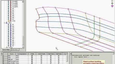LinesFace Design Hullform Using tribon M3 or Aveva Marine