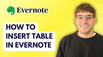 How to Insert Table in Evernote [2025 Guide]