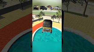 Sky High Building Vs 4 Vehicles: Water Jump Challenge! 😱🌊 (Part 18) 🏢💥 #gaming #shorts #ibd3dupdate