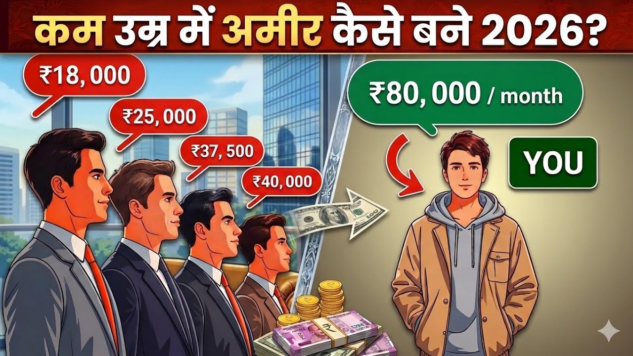 कम उम्र में अमीर कैसे बने|| How to Get Rich Fast | The Millionaire Fastlane Book Summary in Hindi