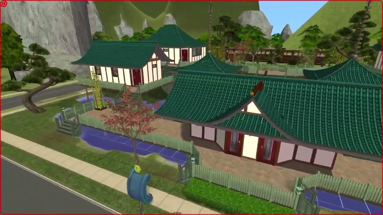 The Sims 2 - Takemizu Village - Jade's Exclusive Villas - YouTube