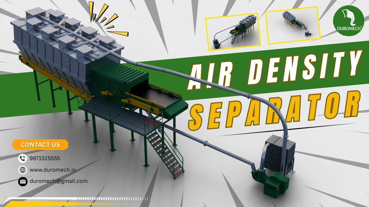 Air Density Separator | Alternative Fuel Recovery (AFR) | Density ...