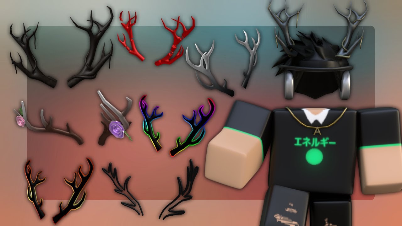 Roblox Ugc Antlers Youtube - how to get antlers on roblox