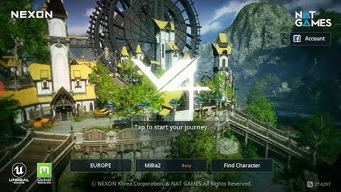 V4 MMORPG -Unreal Engine (Android/iOS)