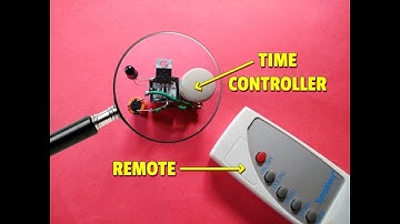 Remote Control Timer Circuit..Timer Circuit Control By Remote...Simple Timer Circuit..