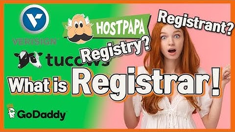 Now you know who you should contact - Understand the registry, registrar and registrant.