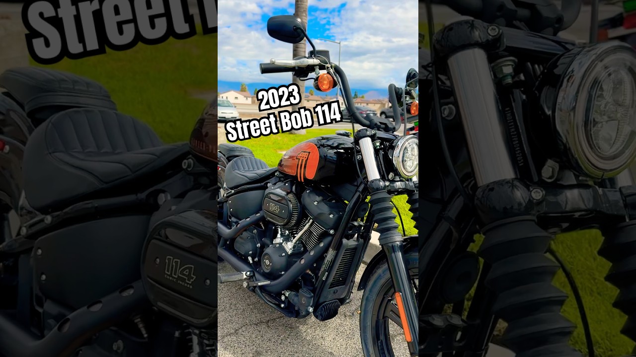 2023 Street Bob 114 | Vance & Hines Shortshots