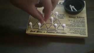How to leave 8 pegs on board with no remaining jumps,-Genius 200 points