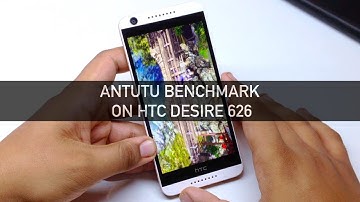 Antutu Benchmark on HTC Desire 626