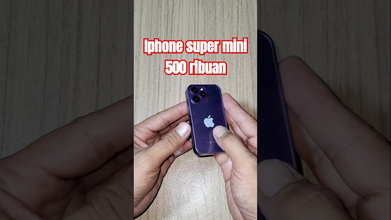 Iphone mini 500 Rb an ,Unboxing Soyes XS15