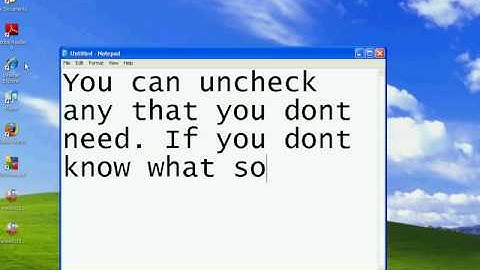 How to make my computer faster-MSCONFIG