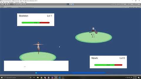 Unity Simple Turn Based Fighting.