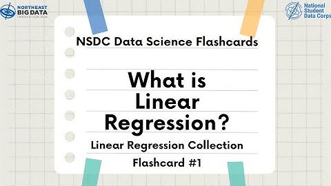 Linear Regression Flashcard #1: What is Linear Regression?