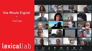 ONE-MINUTE ENGLISH: Sod's Law LEARN WITH LEXICAL LAB