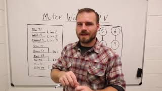 motor controls - wiring a 3 phase motor with 480 volts