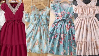 جديد 🔥وحصري ❌#فساتين#  اطفال# بنات🦋 #للصيف 🔥 فساتين #العيد 2023 بنات الصيف للبنوتات😍 غوب بنات صغار screenshot 3