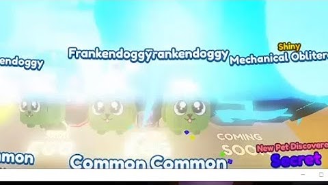 Hatching Shiny Mechanical Obliterator On Camera (1/400M) | Mining Simulator 2