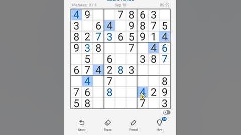 Sudoku Free Classic Puzzles Mobile | Daily Challenge September 18, 2022