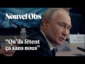 Poutine ragit au 80e anniversaire du dbarquement commmor en france