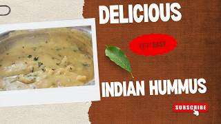 झटपट _सुपर Easy Indian Hummus /Zunka /पिठलं-Pithla Recipe 3