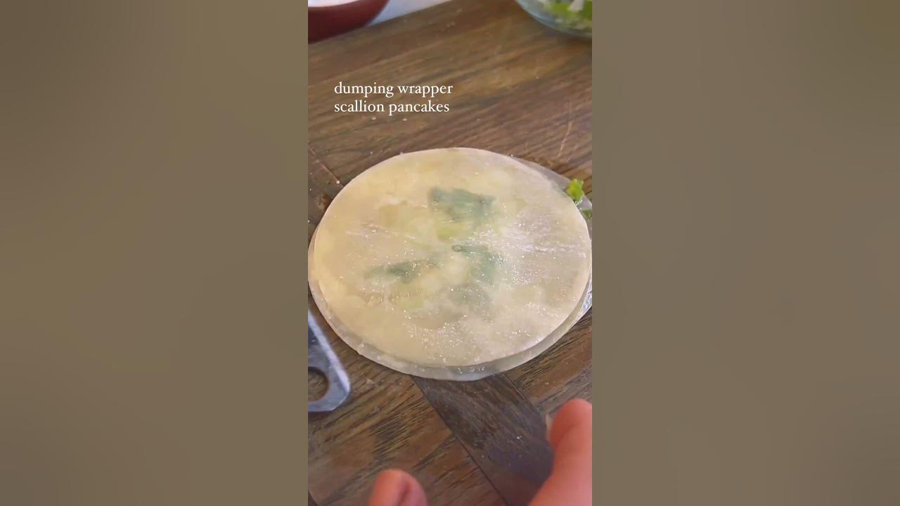 Dumpling Wrapper Scallion Pancakes π₯ Dumpling Wrapper Scallion Pancakes π₯