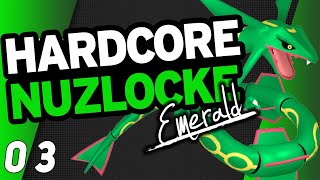 Pokemon Emerald Randomizer HARDCORE Nuzlocke | Attempt 1 | Stream 3