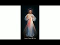 Litany of Divine Mercy