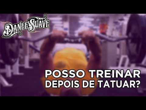 Vídeo: Malhando Depois Da Tatuagem: Quanto Tempo Você Deve Esperar?