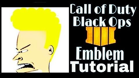 COD BO4 Black Ops 4 Easy Emblem Tutorial