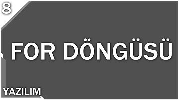 Unity C# Dersleri gibi | For döngüsü