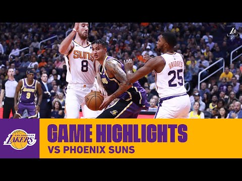 HIGHLIGHTS | Kyle Kuzma (23 pts, 4 reb) vs Phoenix Suns (11/12/19) | Lakers