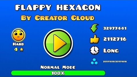 Flappy hexagon | by Creator Cloud | geometry dash.