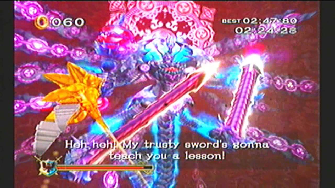 Sonic Black Knight Final Boss