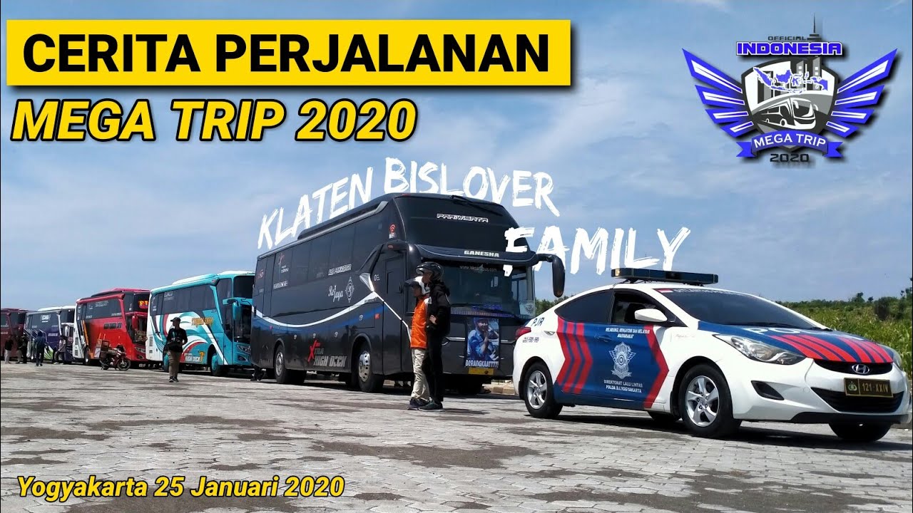 Cerita perjalanan Klaten Bislover Family ikut serta Mega Trip 2020 Yogyakarta