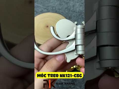 M&oacute;c Treo Tường Dạng Con Bướm M&agrave;u Ghi X&aacute;m NK121-CBG