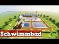 Wie baut man ein Schwimmbad in Minecraft | Minecraft Deutsch Schwimmbad Bauen Tutorial