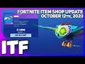 Fortnite Item Shop MORE HALLOWEEN GOODNESS! [October 12th, 2020] (Fortnite Battle Royale)