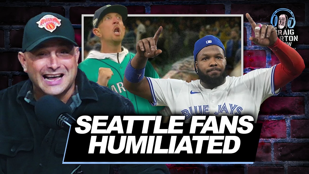 Seattle Fans HUMILIATED After ALCS Collapse! | The Craig Carton Show