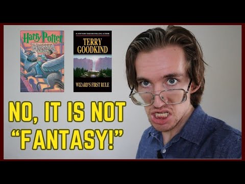 When fantasy authors don't want to admit they write 