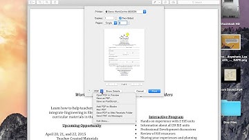 Save One Page of a Multi Page PDF on an Mac Apple Computer
