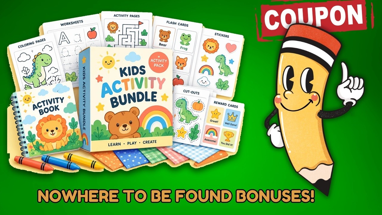 Kids Activity Studio Review: 110+ Activity Types for $16.90 - YouTube