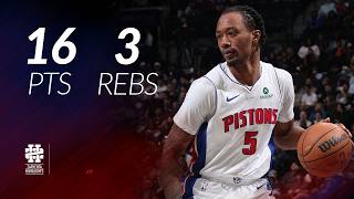 Ron Holland 16 pts 3 rebs vs Nets 25/26 season
