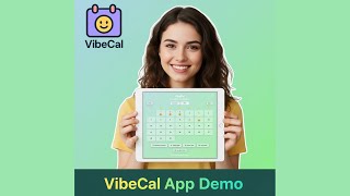 VibeCal App Demo | Daily Mood Tracking with Emojis screenshot 4