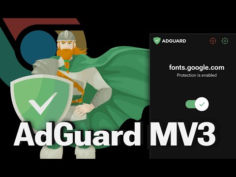 AdGuard MV3: experimental ad-blocking extension built with Manifest V3