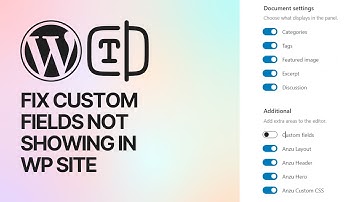 How to Enable & Fix Custom Fields Not Showing in WordPress with this Step-by-Step Tutorial! 🚀🔥