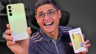 Esse SAMSUNG Galaxy A25 5G é um bom CELULAR? Unboxing e Impressões