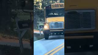 Bus 22087 a Spare Bus-2002 Thomas FS65 with the MBE906 #reminder