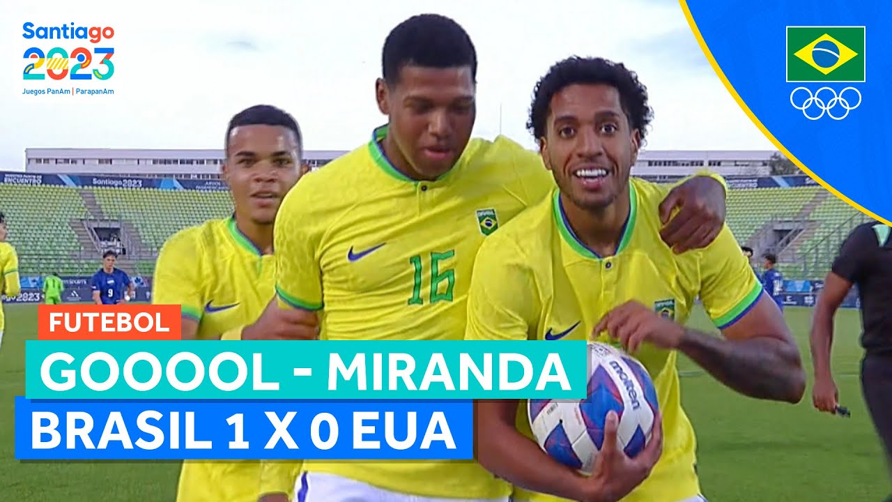 Brasil é ouro no futebol masculino dos Jogos Pan-Americanos