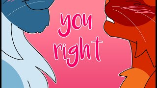 🌕🐿️ Squirrelflight/ Moonlight PMV- You Right 🌕🐿️ by sad machine 226,163 views 2 years ago 1 minute, 10 seconds